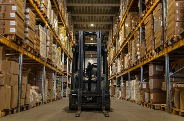 Warehousing and forklift